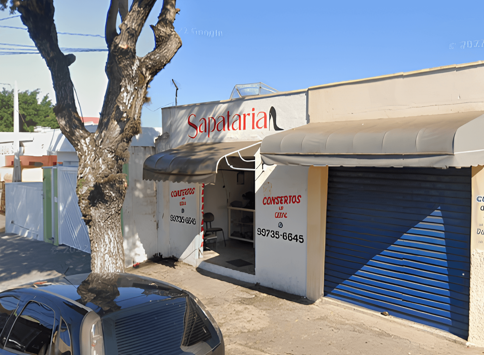 Frente da Sapataria Irma Traldi